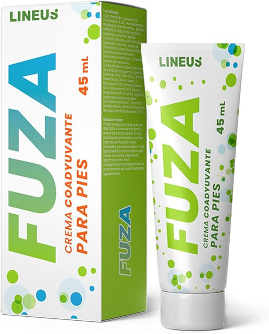 Fuza - Antihongos en pies y uñas, elimina grietas | Hidratación profunda para pies