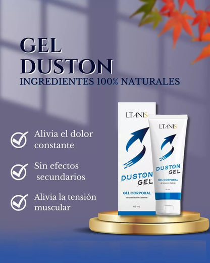 Duston Gel | Alivio rápido para dolor muscular y articular con efecto calor